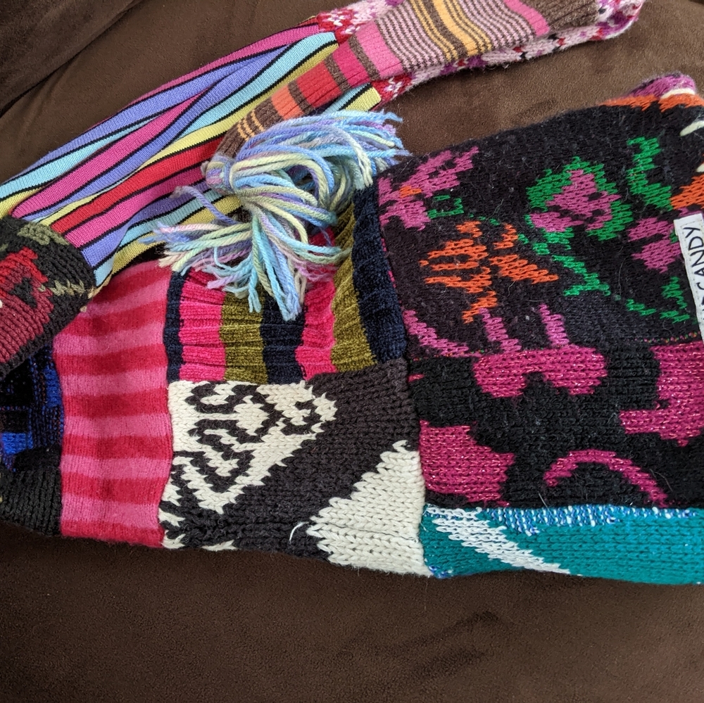 Funky Upcycled hat - Picture 5 of 6